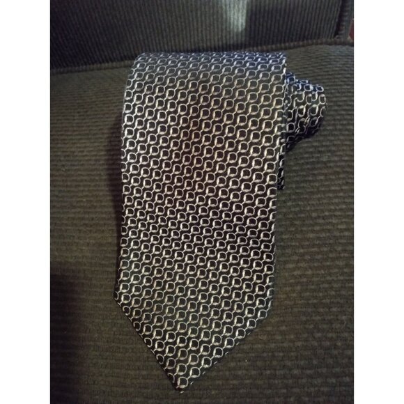 Lot (2) Ermenegildo‎ Zegna Neck Ties 100% Silk Made In Italy Luxury Neckwear - Picture 2 of 7